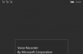 【Win10m】简易录音机(内置) Voice Recorder v10.2001.100.0