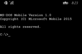 【WP8.x】微软DOS模拟器 MS-DOS Mobile 1.0.0.0