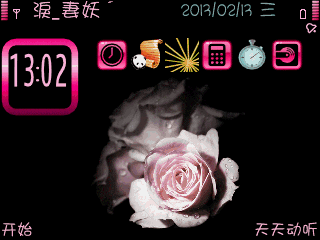粉玫瑰