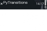【PY小程序】过渡动画PyTransitions v0.1 S60v3