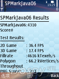 SPMark Java06跑分测试图