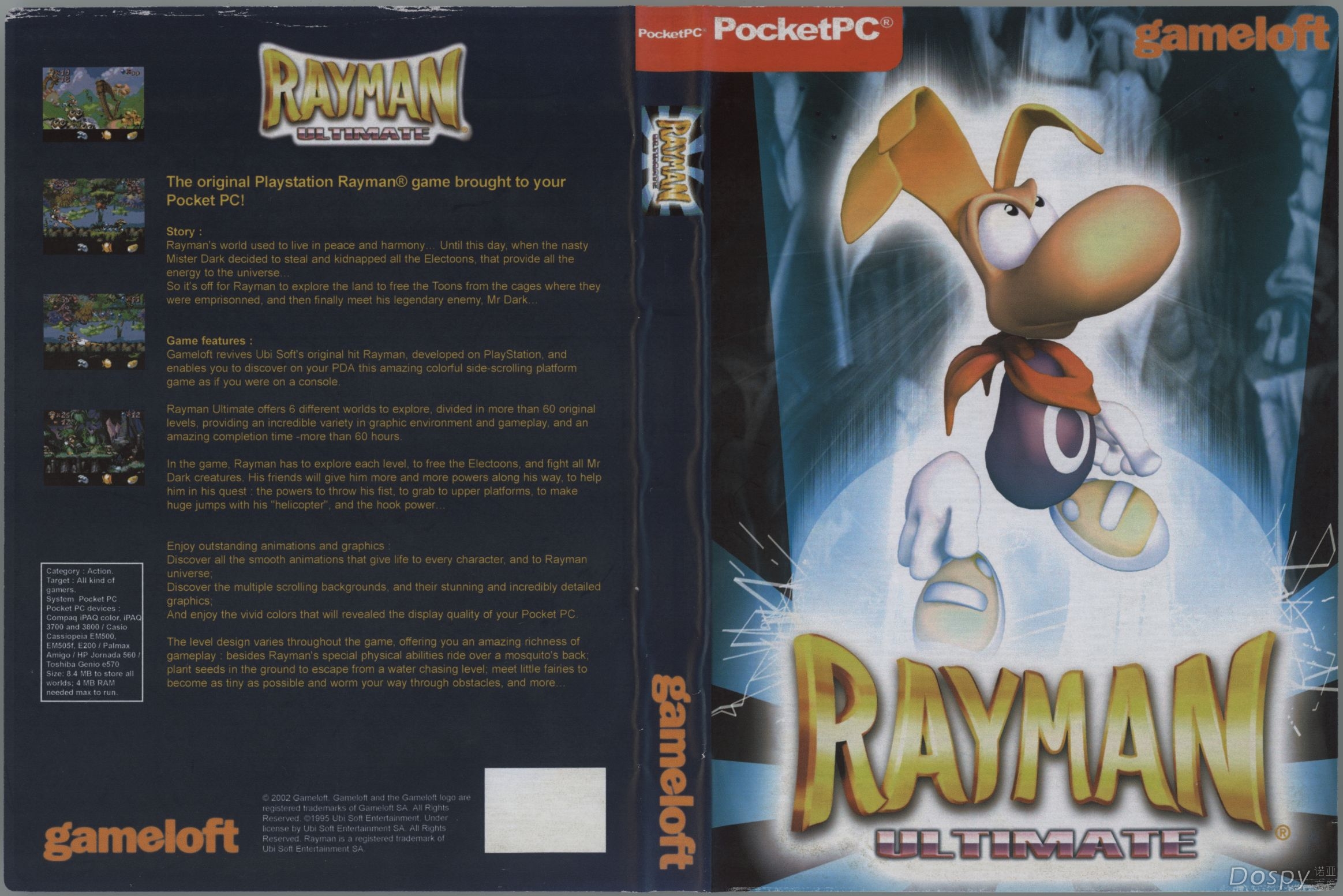 【PPC/SP】冒险类.最后的雷曼RaymanUltimate QVGA VGA绿化版